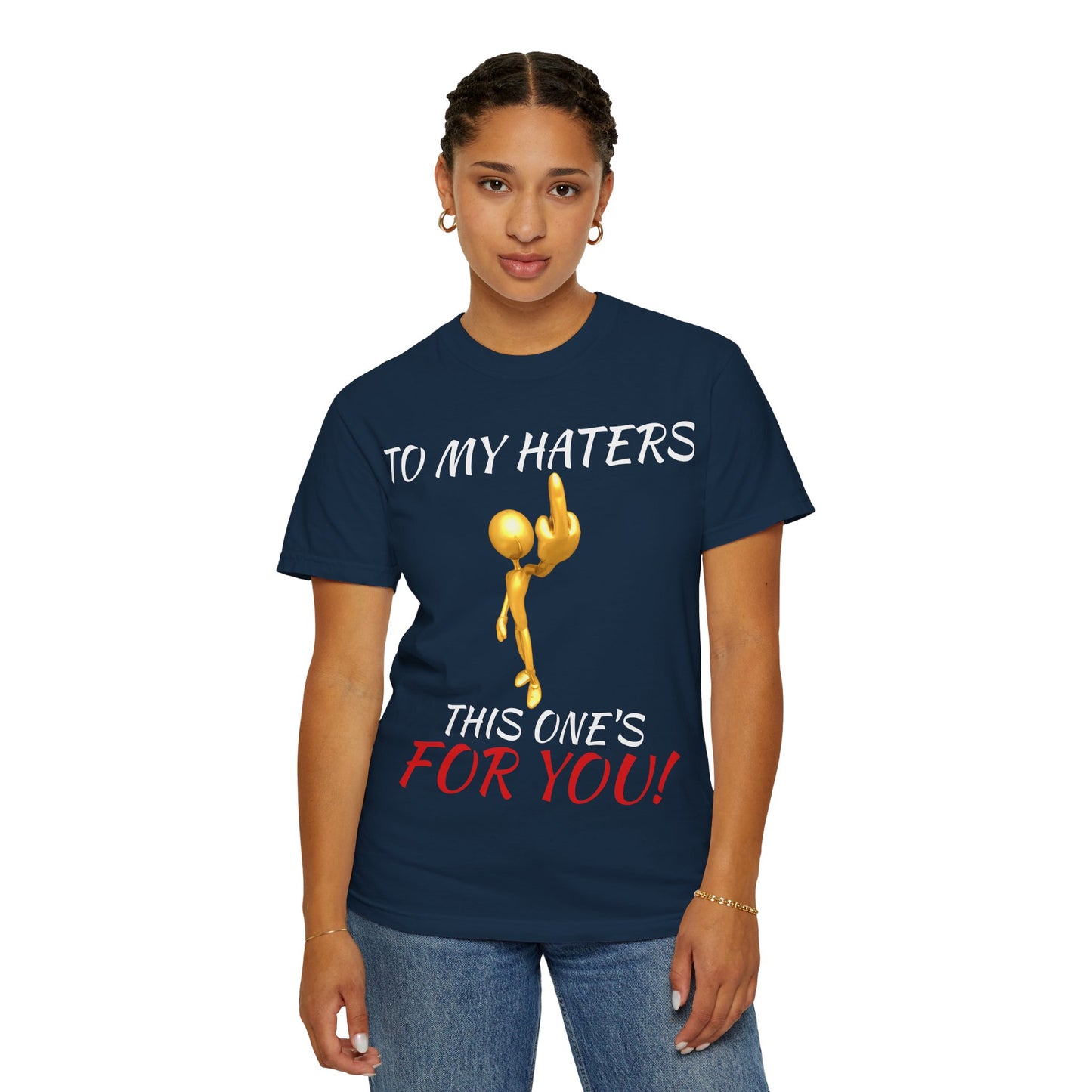 Bold Emoji Middle Finger Shirt