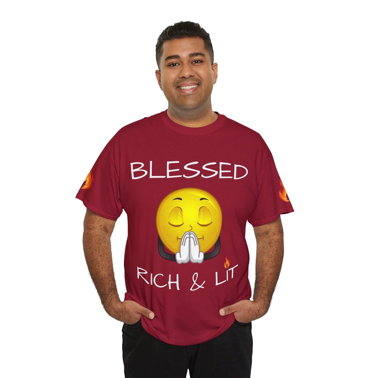 'Blessed Rich & Lit' T-Shirt