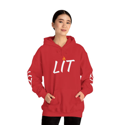 'LIT' Flame Hoodie
