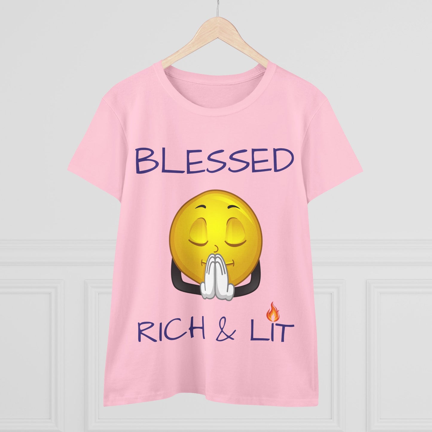 Blessed Rich & Lit T-Shirt —Women