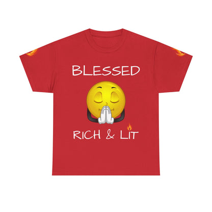 'Blessed Rich & Lit' T-Shirt