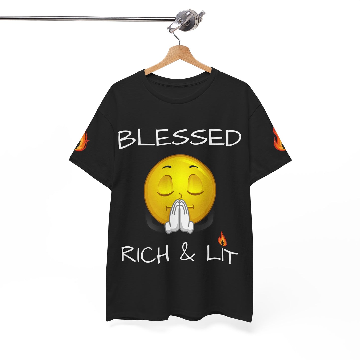 'Blessed Rich & Lit' T-Shirt