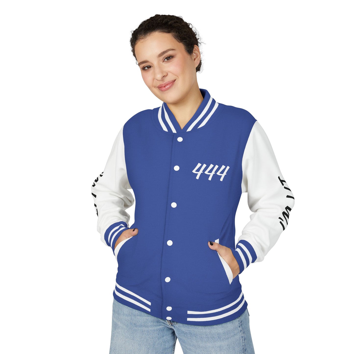 "Ohh Soo Lit" '444' Varsity Jacket
