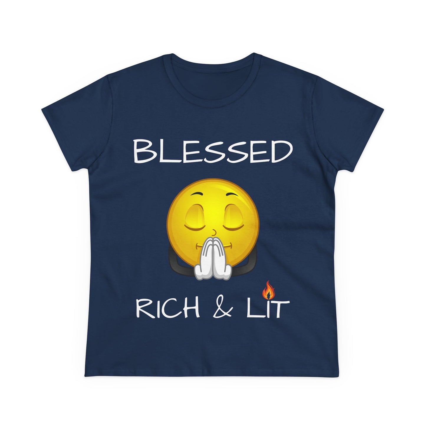 Blessed Rich & Lit T-Shirt —Women