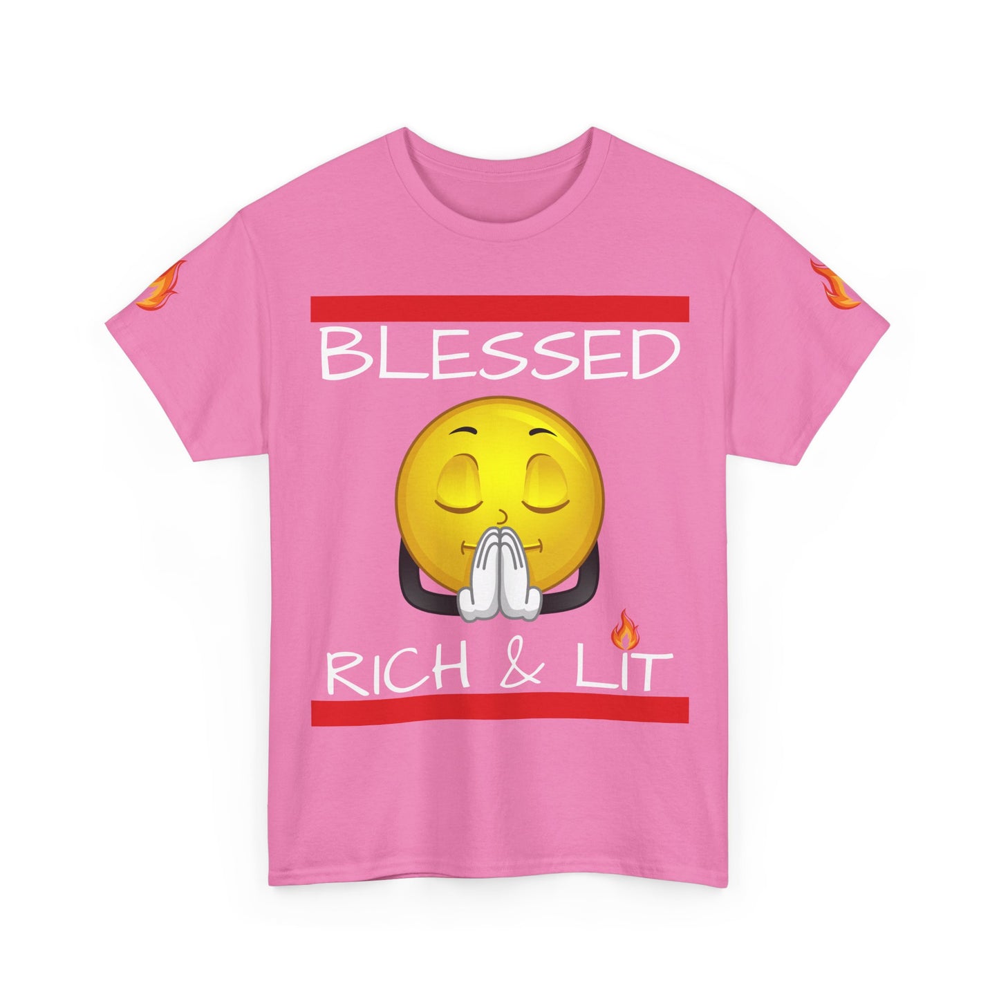 'Blessed Rich & Lit'—Graphic Shirt