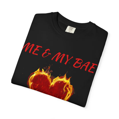 Valentine 'Me & My Bae — Love Is Lit' Graphic Tee