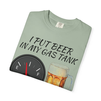 'Beer in My Gas Tank' T‑Shirt