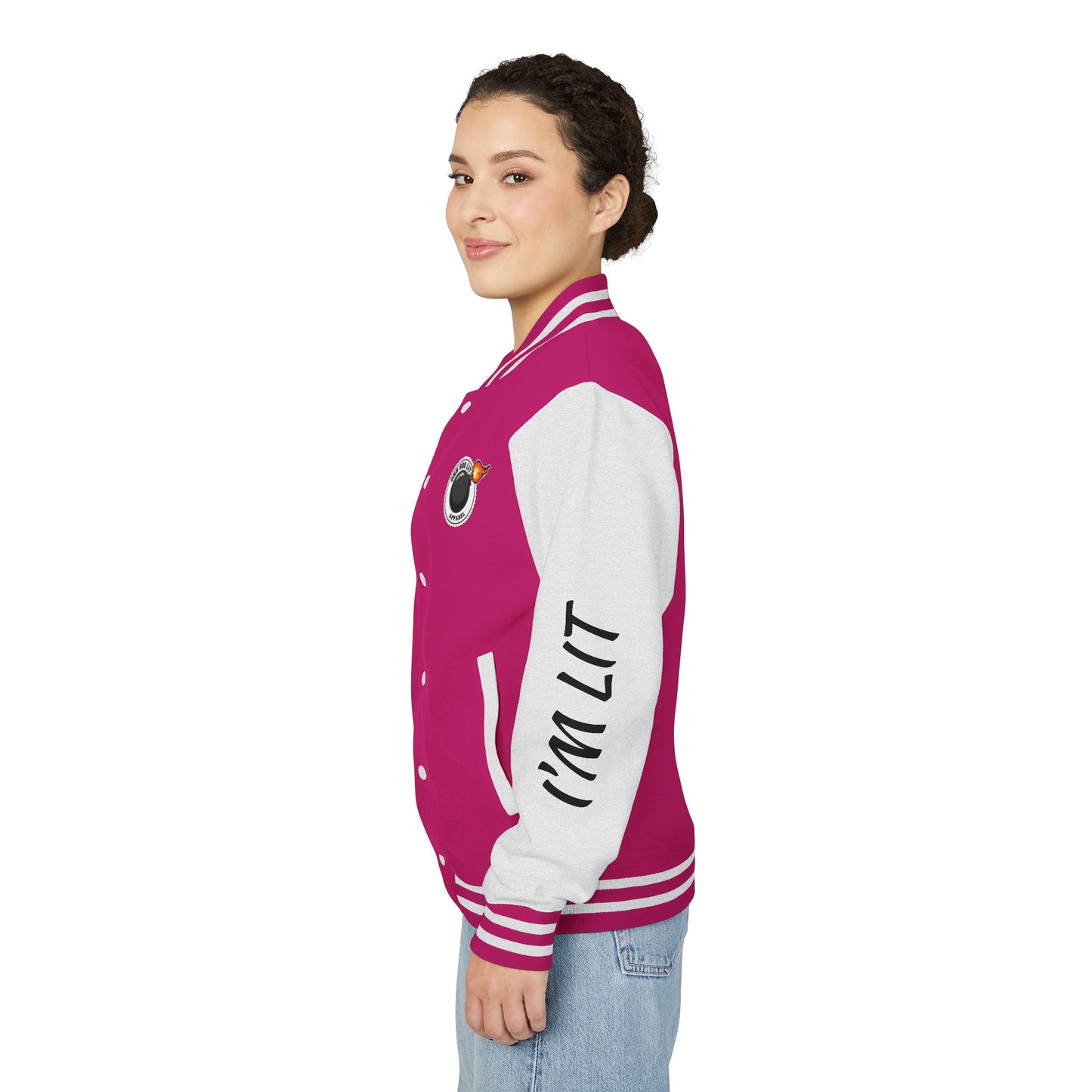 'Ohh Soo Lit' Varsity Jacket