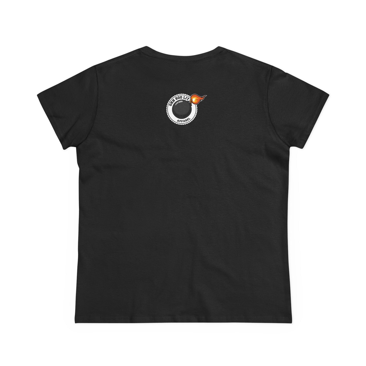 'My Bae, Love Is Lit' Flaming Heart Valentine Shirt