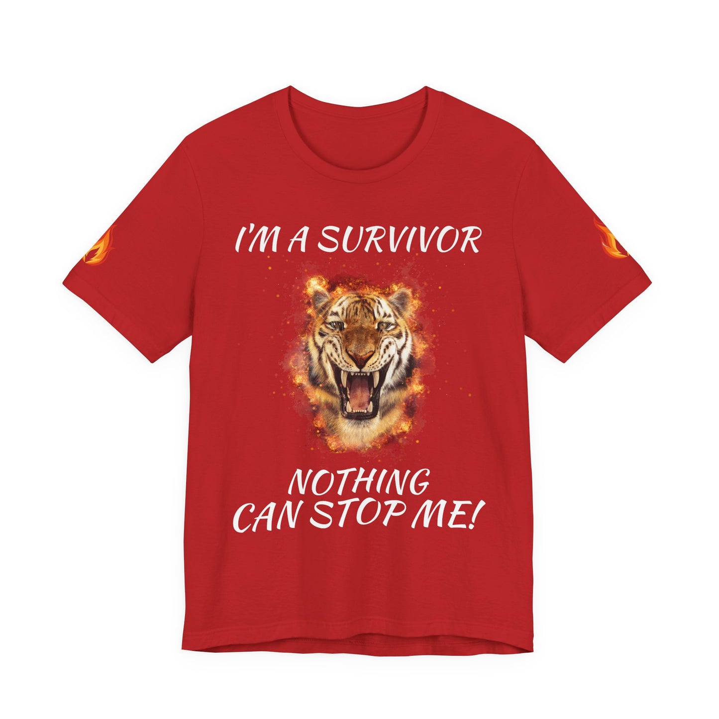 “I’m a Survivor, Nothing Can Stop Me!” Motivational T-Shirt