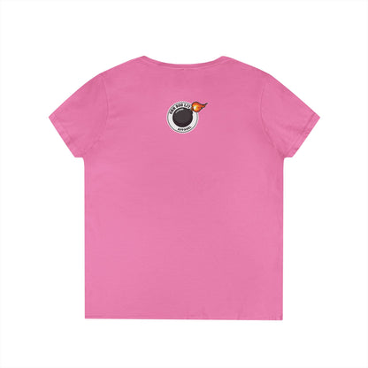 "Sweet Juicy and Sexy" Ladies V-Neck Tee