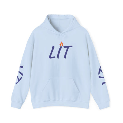 'LIT' Flame Hoodie