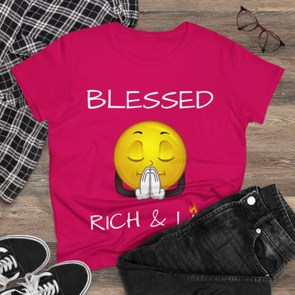 Blessed Rich & Lit T-Shirt —Women