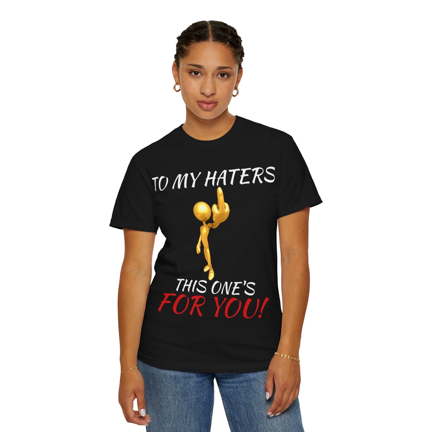 Bold Emoji Middle Finger Shirt