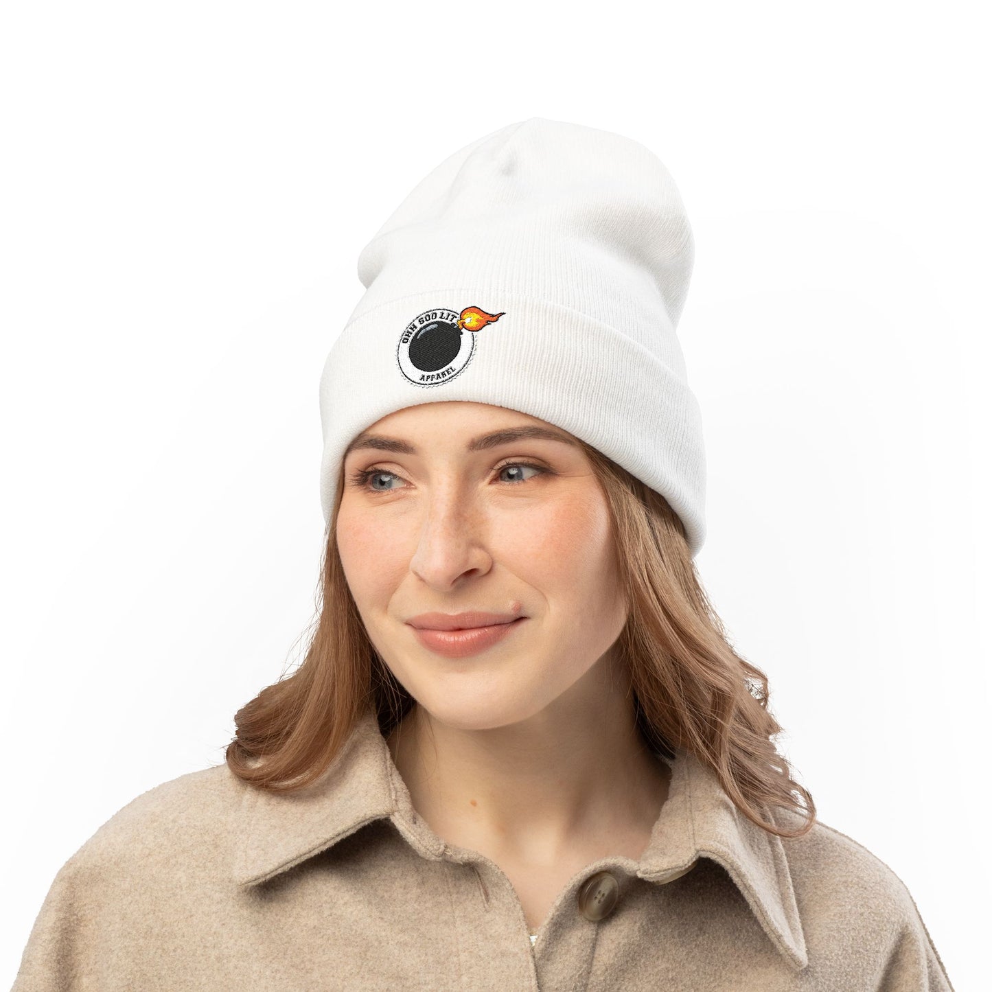 "Ohh Soo Lit" Knit Beanie