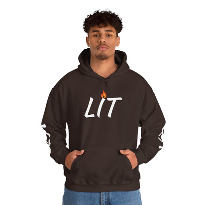 'LIT' Flame Hoodie