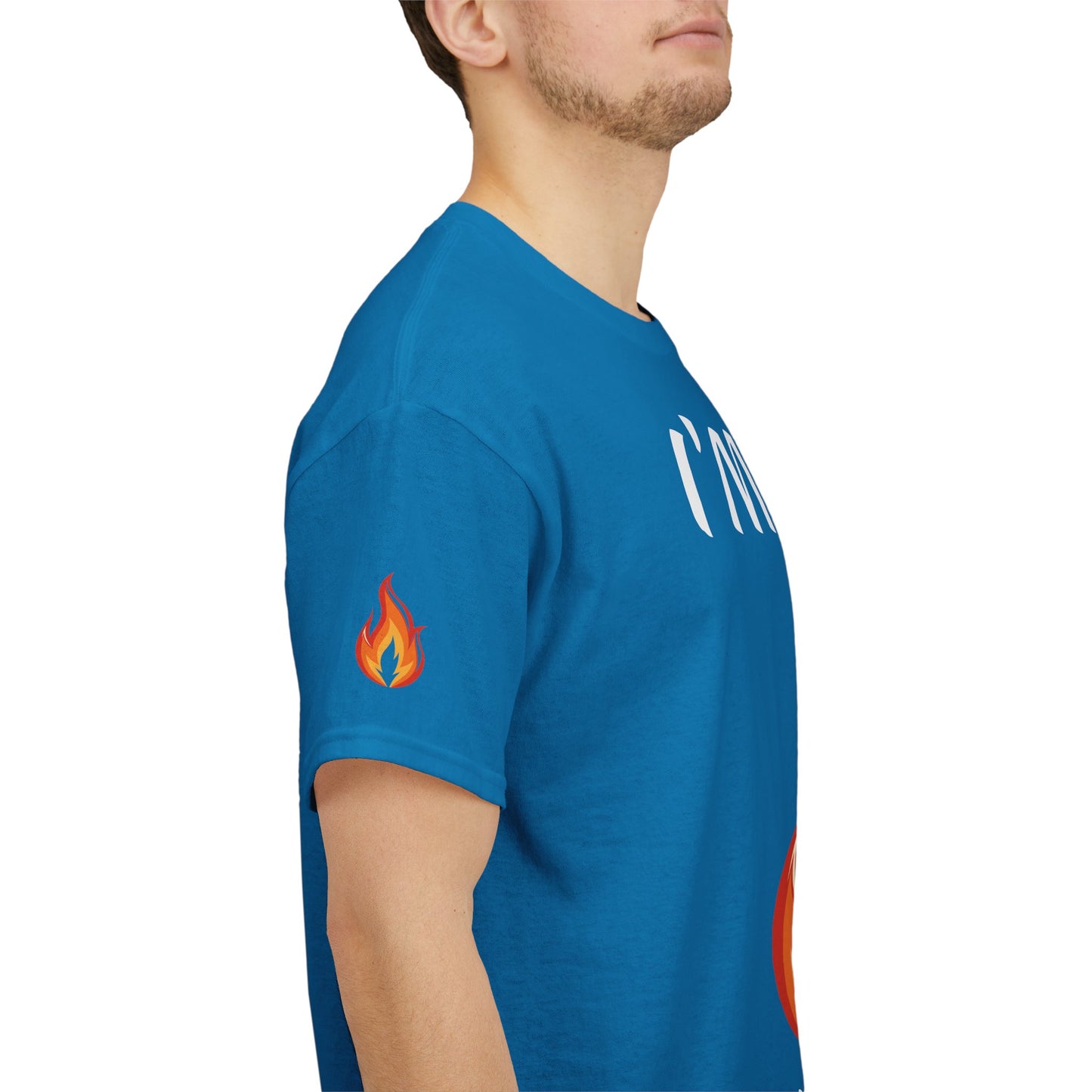 I'm Lit! I'm Turnt Up! Flame Graphic T‑Shirt