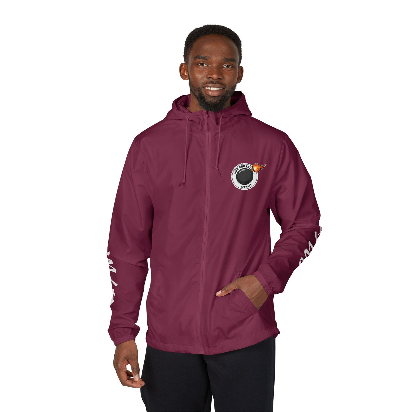 "Ohh Soo Lit" Windbreaker Jacket