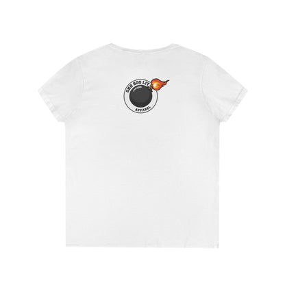 Pretty Thick & Lit V-Neck Tee