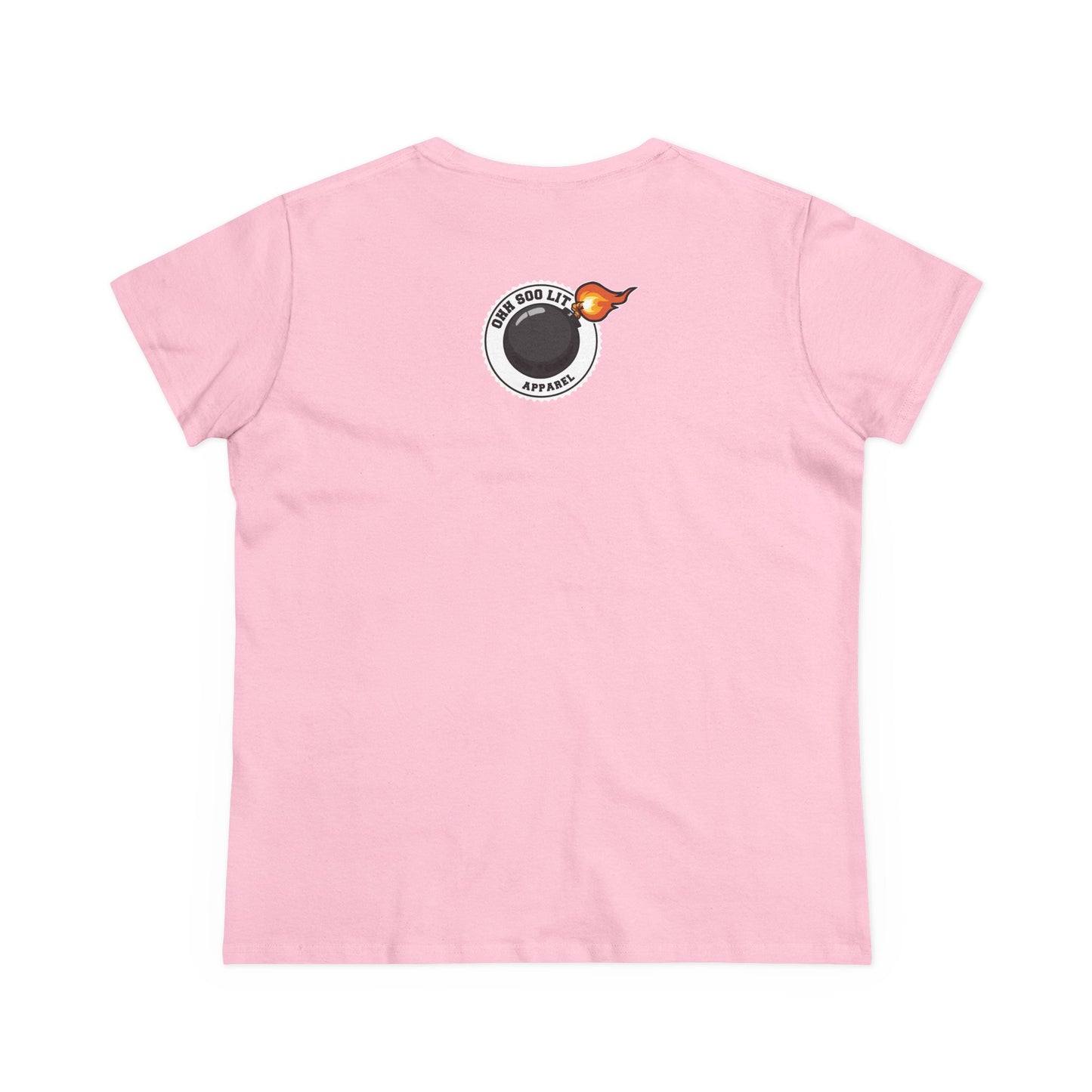 Funny Middle Finger Graphic Tee- Women's