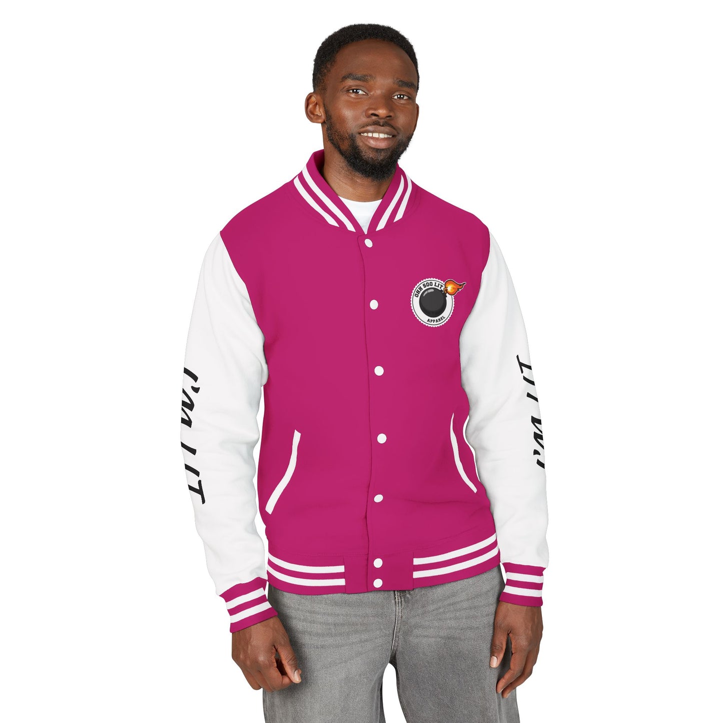 'Ohh Soo Lit' Varsity Jacket