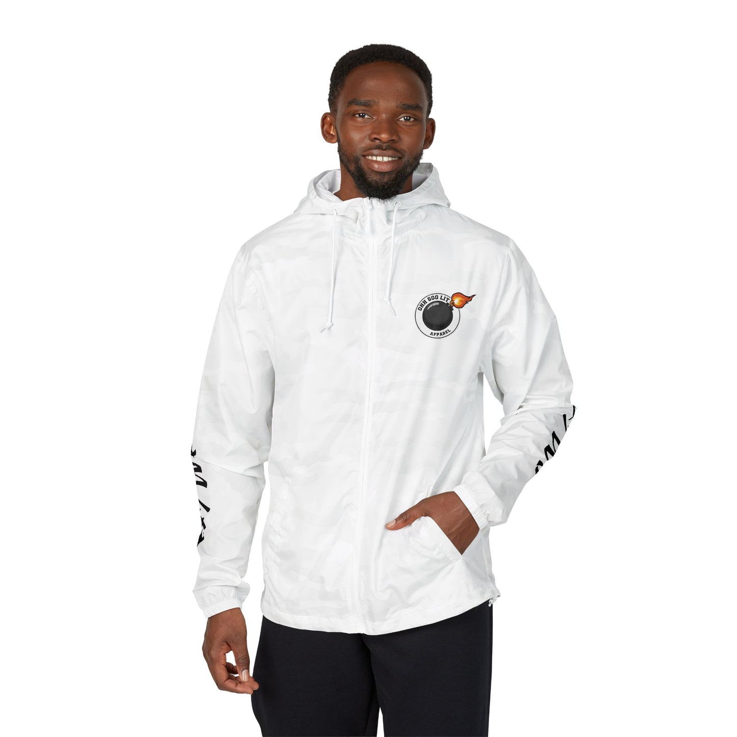"Ohh Soo Lit" Windbreaker Jacket