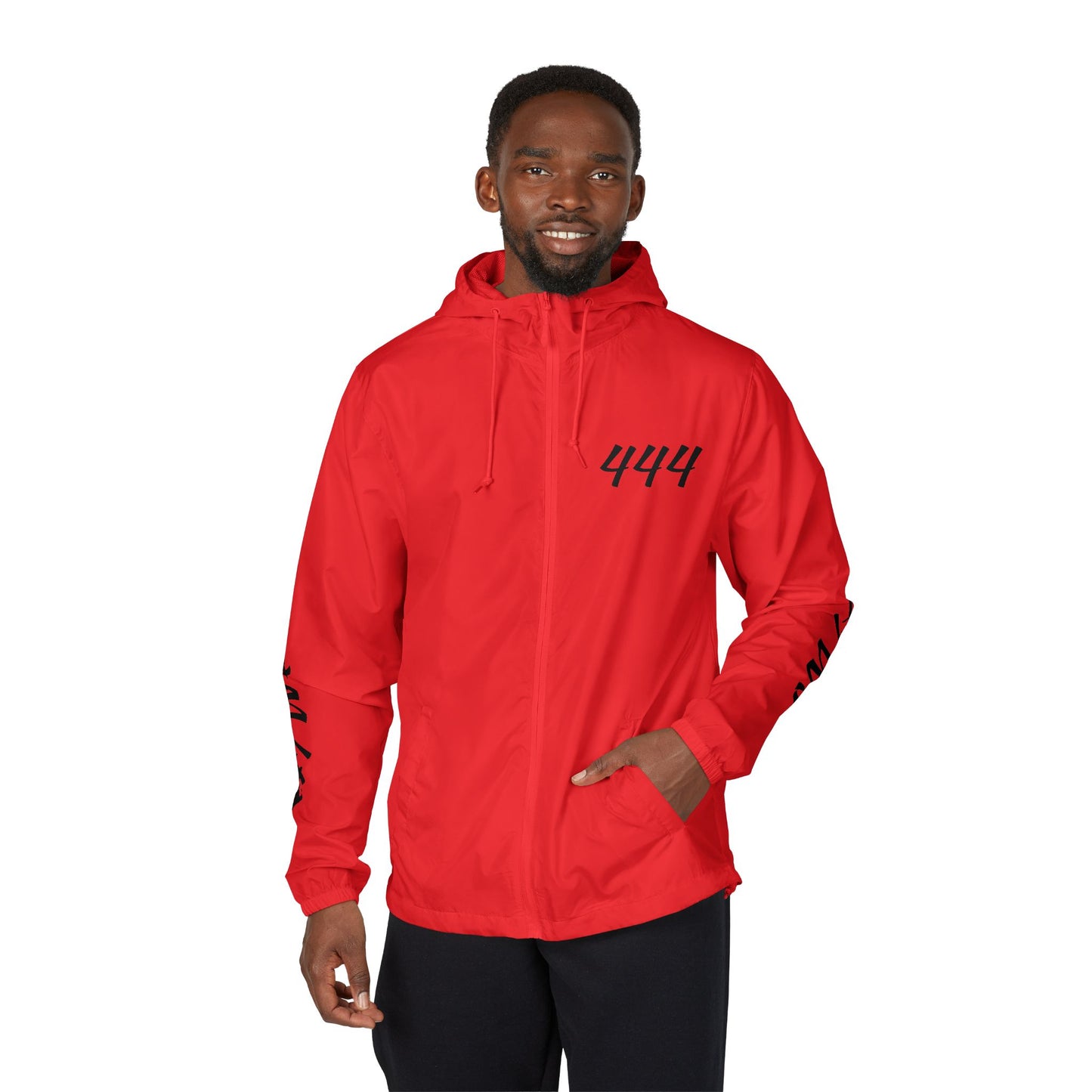 "Ohh Soo Lit" '444' Windbreaker Jacket