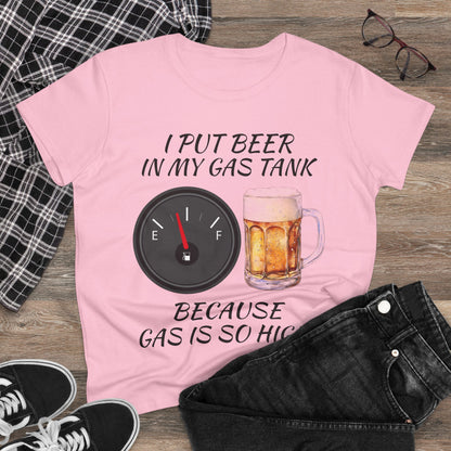 Funny Gas Prices T-Shirt for Women