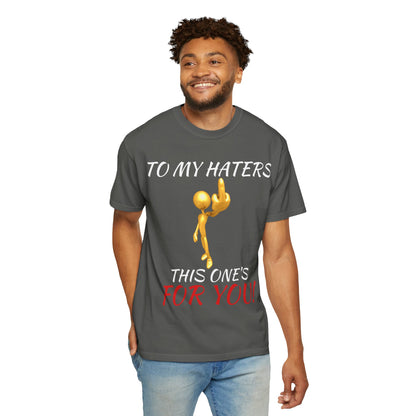 Bold Emoji Middle Finger Shirt