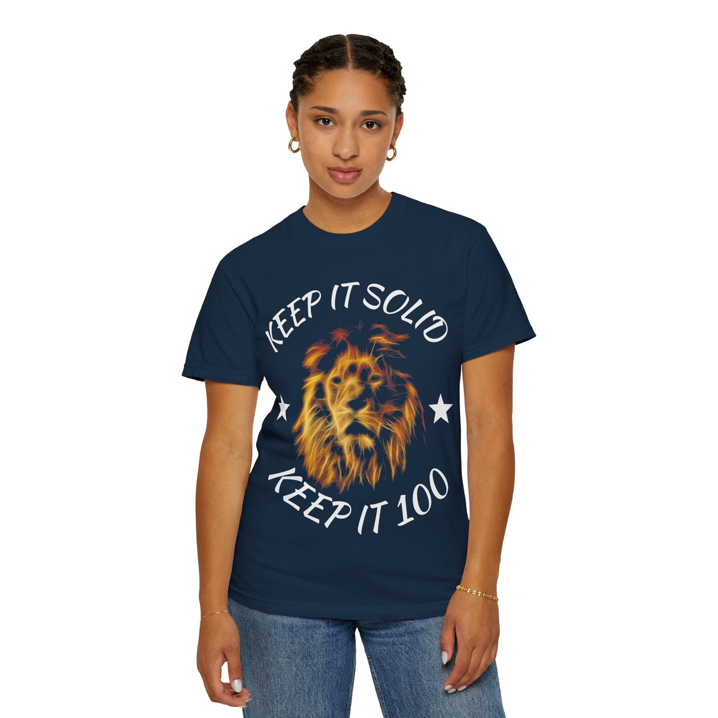 "Keep It Solid - Keep It 100" Graphic Tee