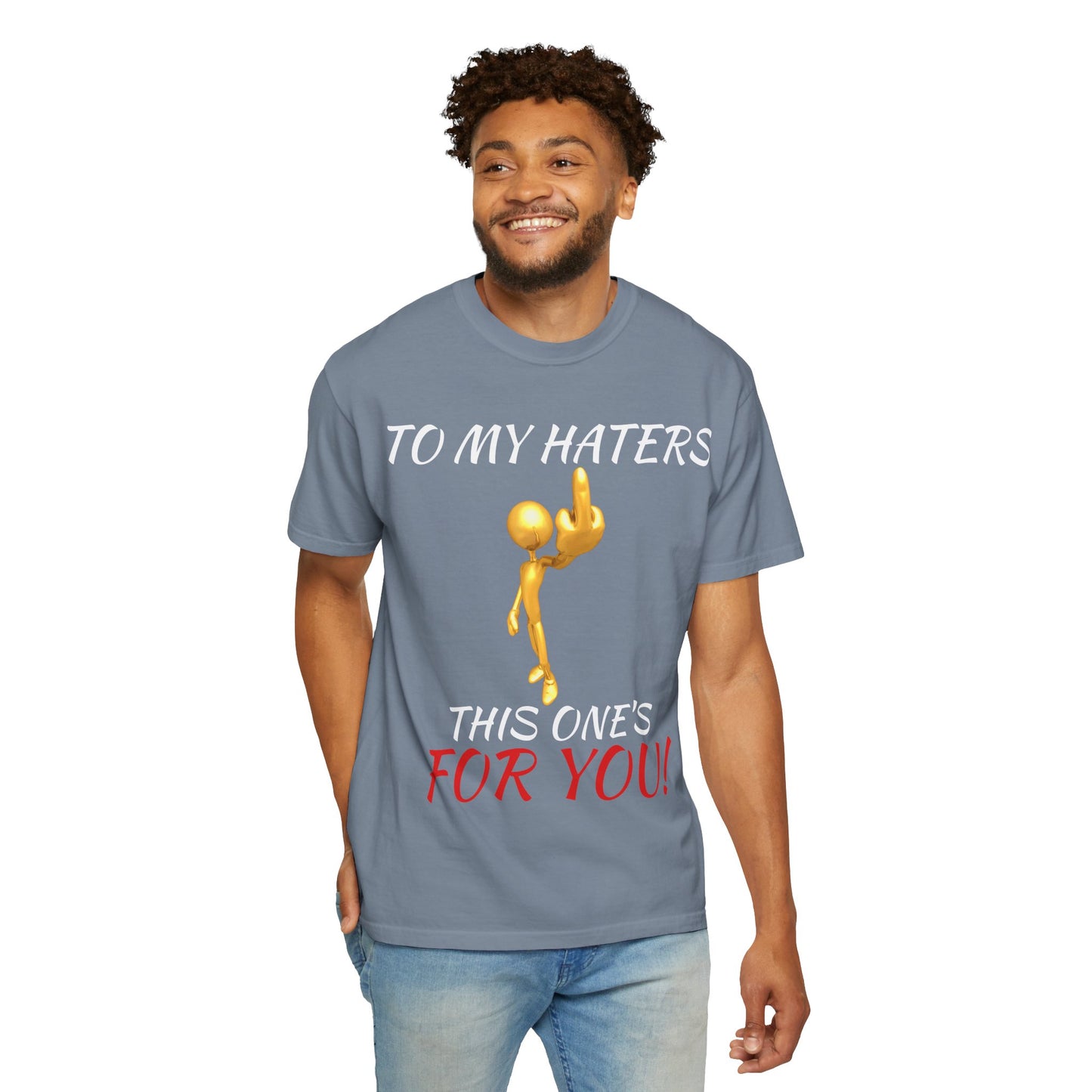 Bold Emoji Middle Finger Shirt