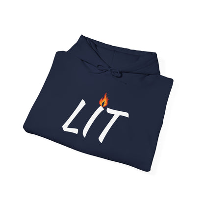 'LIT' Flame Hoodie