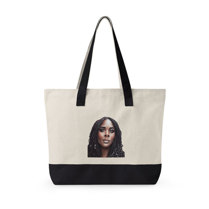 "Big Baddie CNA" Canvas Tote