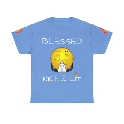 'Blessed Rich & Lit' T-Shirt
