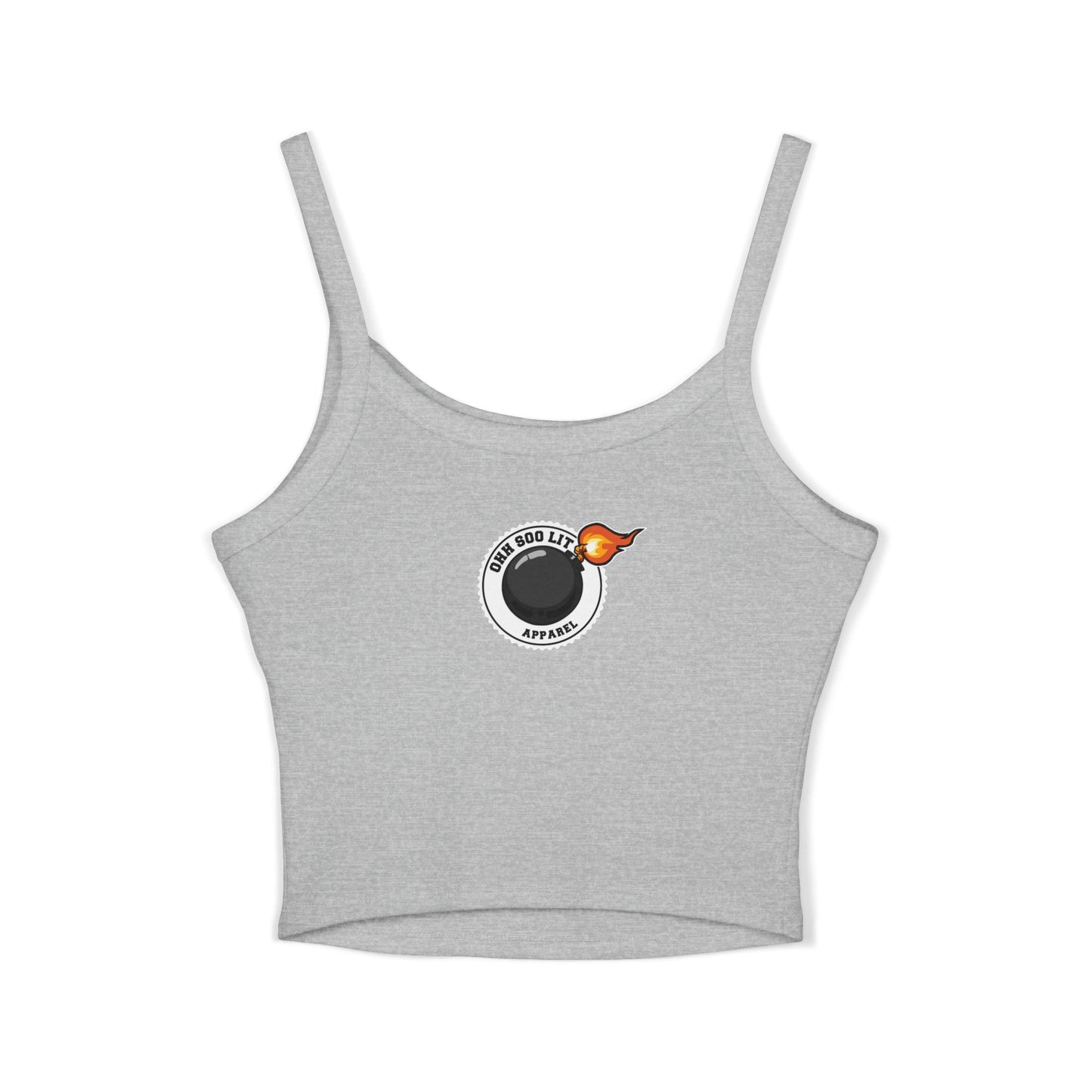 Crop Tank Top — "Baddie Got a Fatty"
