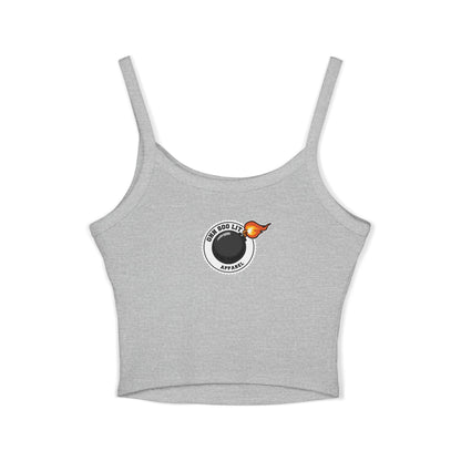 Crop Tank Top — "Baddie Got a Fatty"