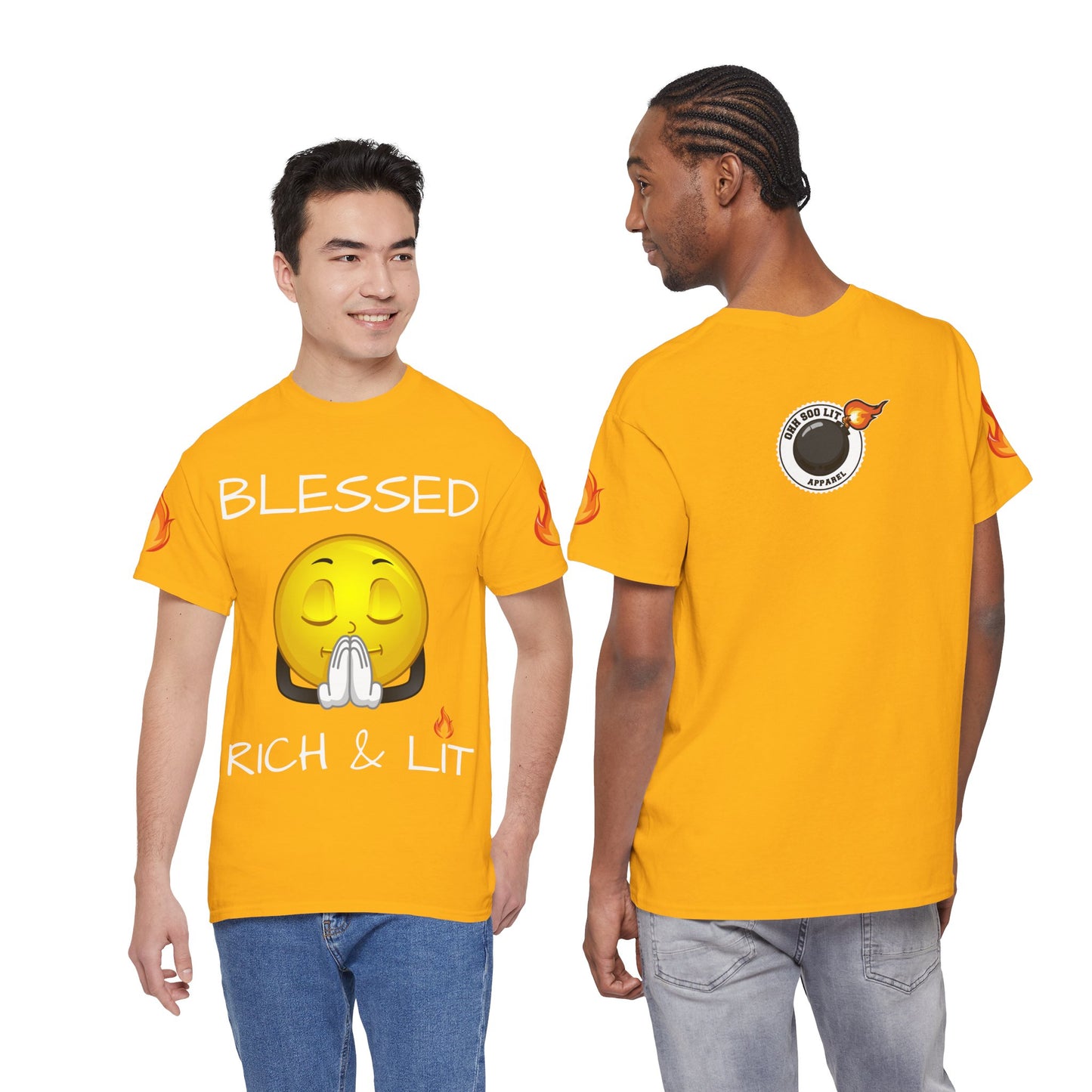 'Blessed Rich & Lit' T-Shirt