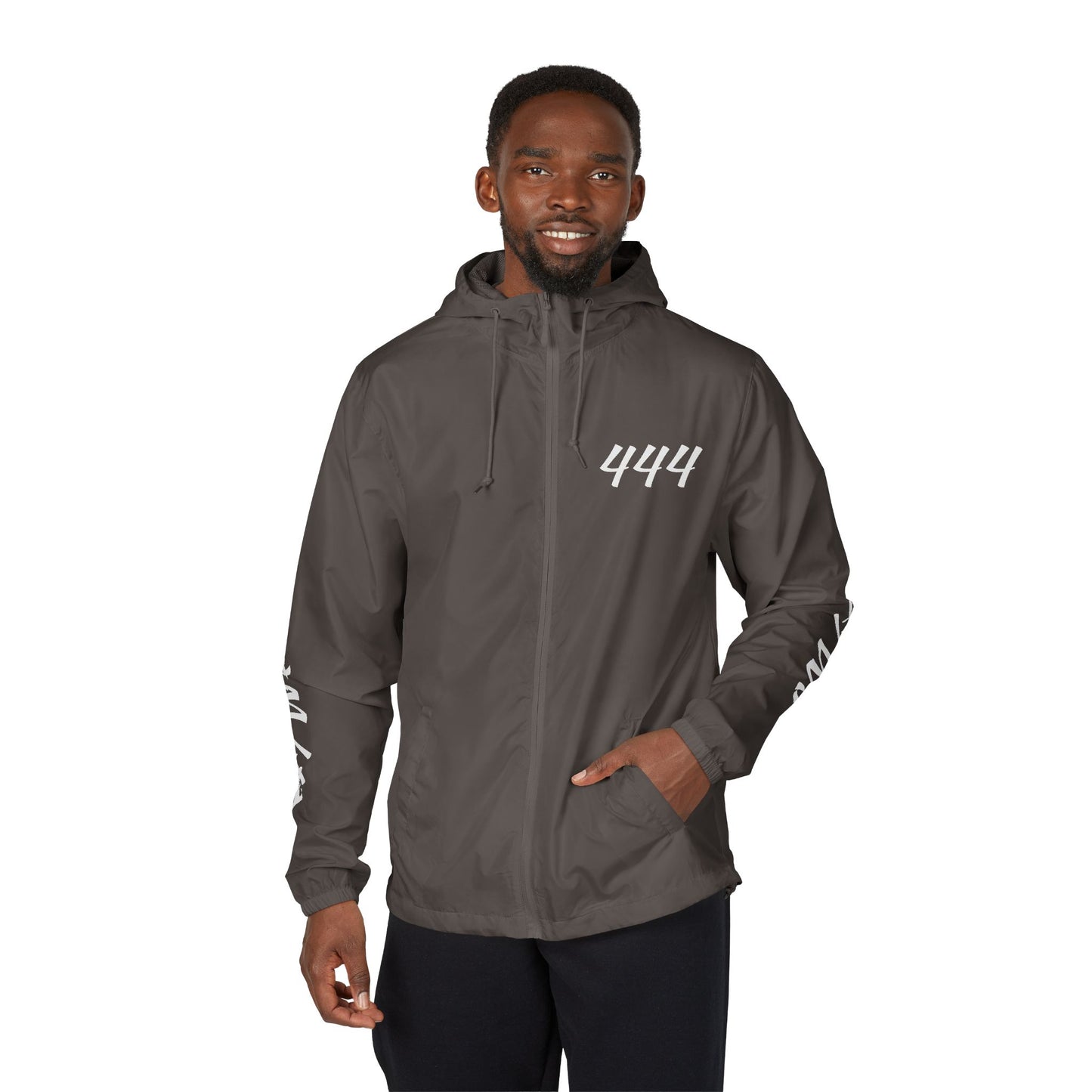 "Ohh Soo Lit" '444' Windbreaker Jacket