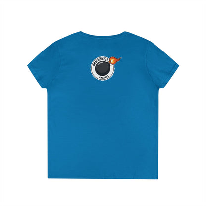 "Wine Down" V-Neck Tee