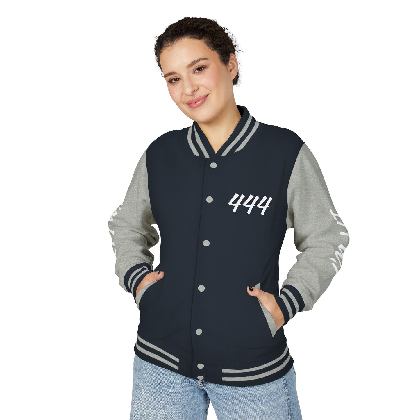 "Ohh Soo Lit" '444' Varsity Jacket