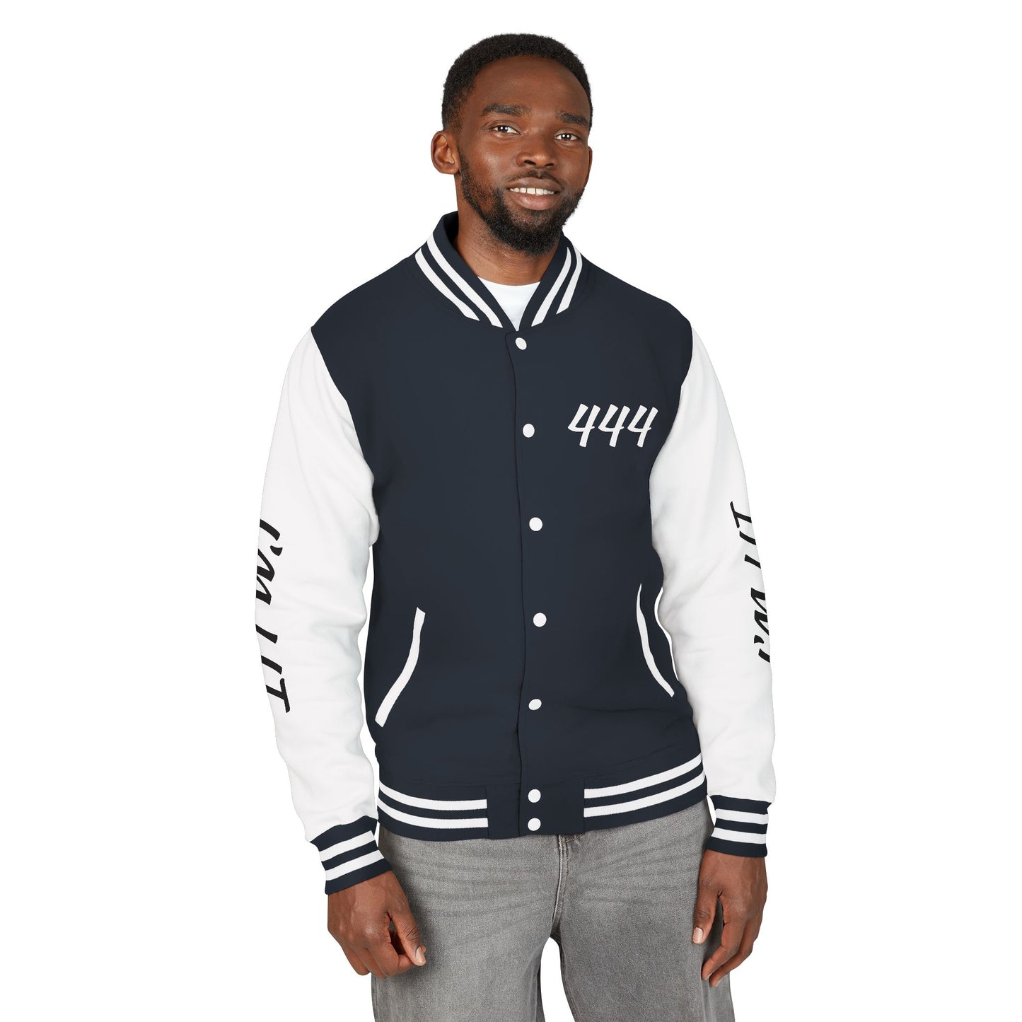 "Ohh Soo Lit" '444' Varsity Jacket