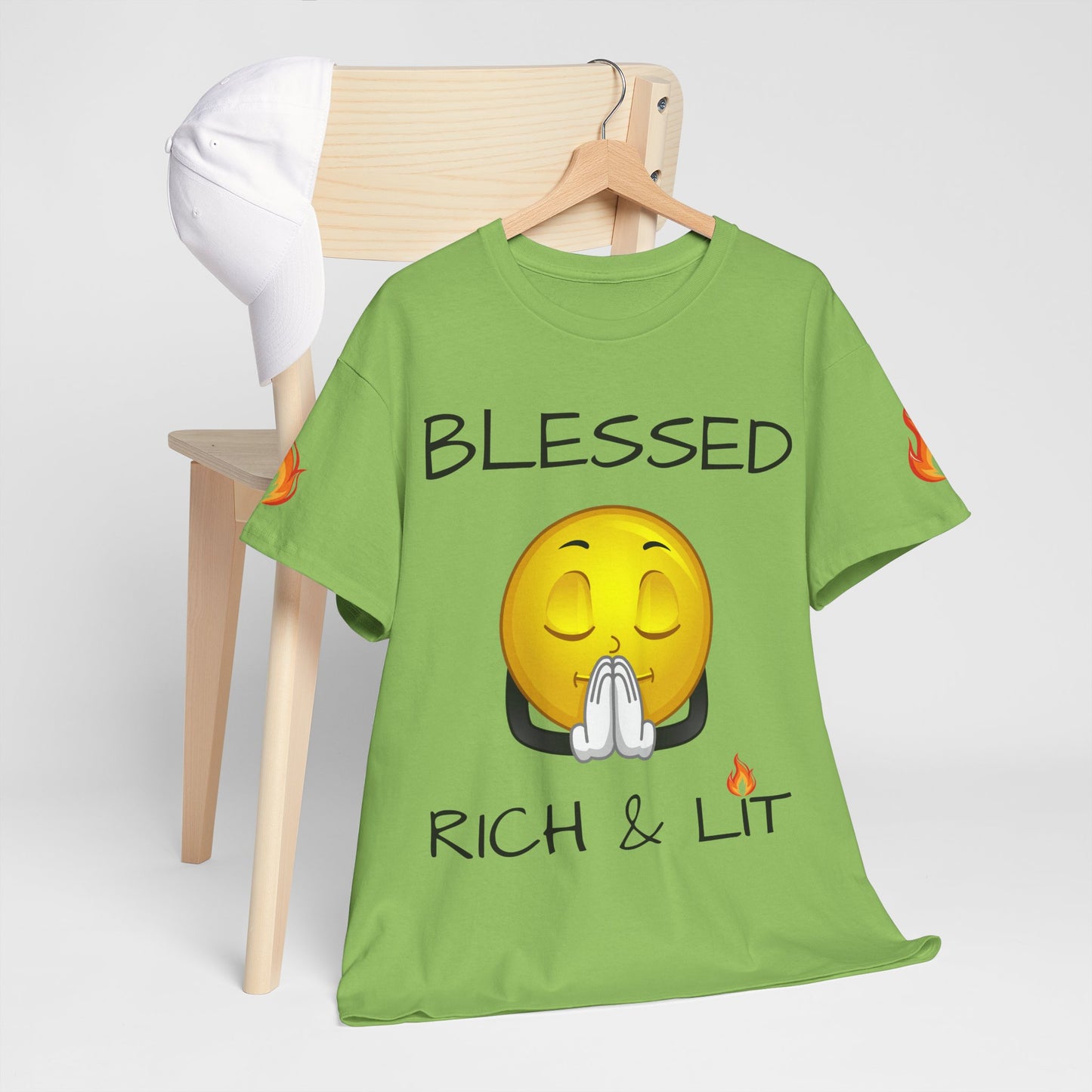 'Blessed Rich & Lit' T-Shirt