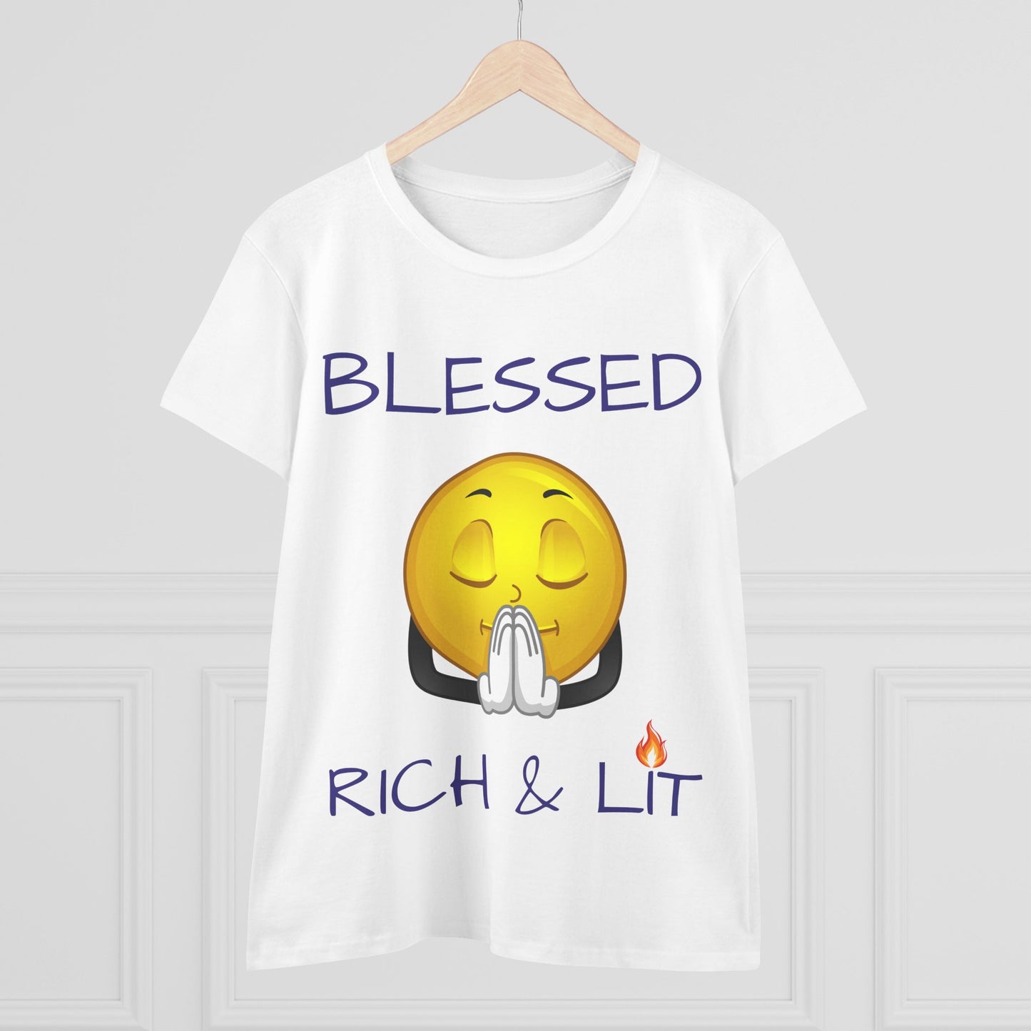 Blessed Rich & Lit T-Shirt —Women