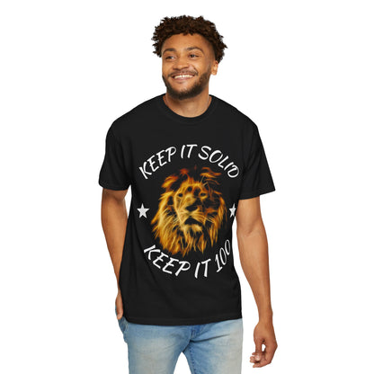 "Keep It Solid - Keep It 100" Graphic Tee