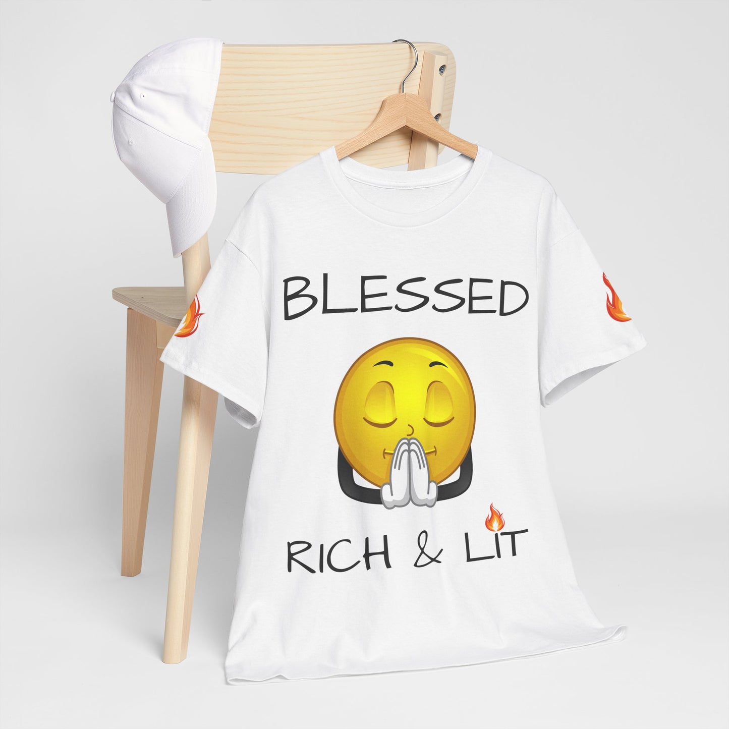 'Blessed Rich & Lit' T-Shirt