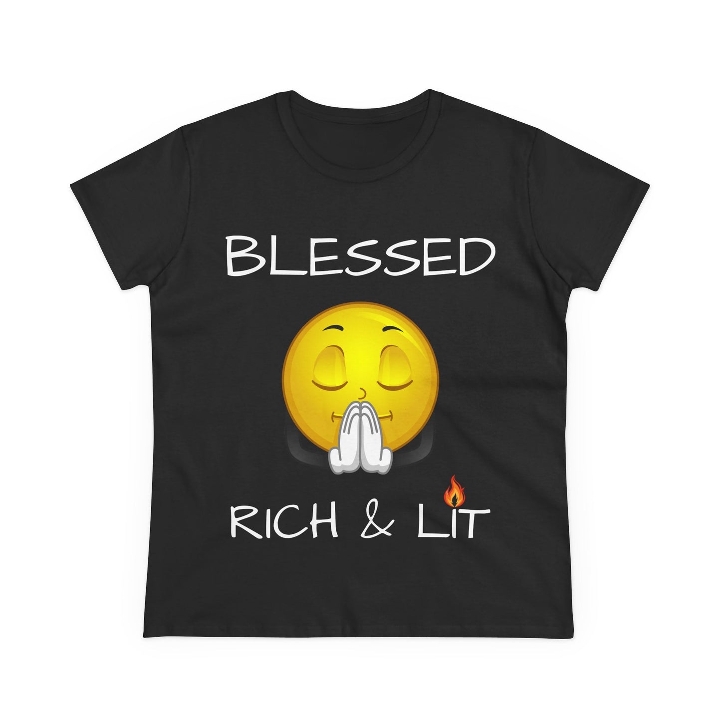 Blessed Rich & Lit T-Shirt —Women