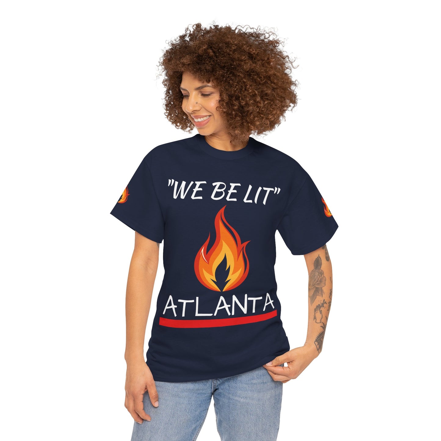 Flame Graphic City Tee