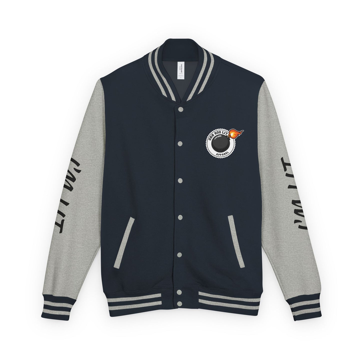 'Ohh Soo Lit' Varsity Jacket