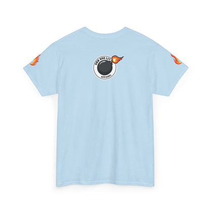 I'm Lit! I'm Turnt Up! Flame Graphic T-Shirt