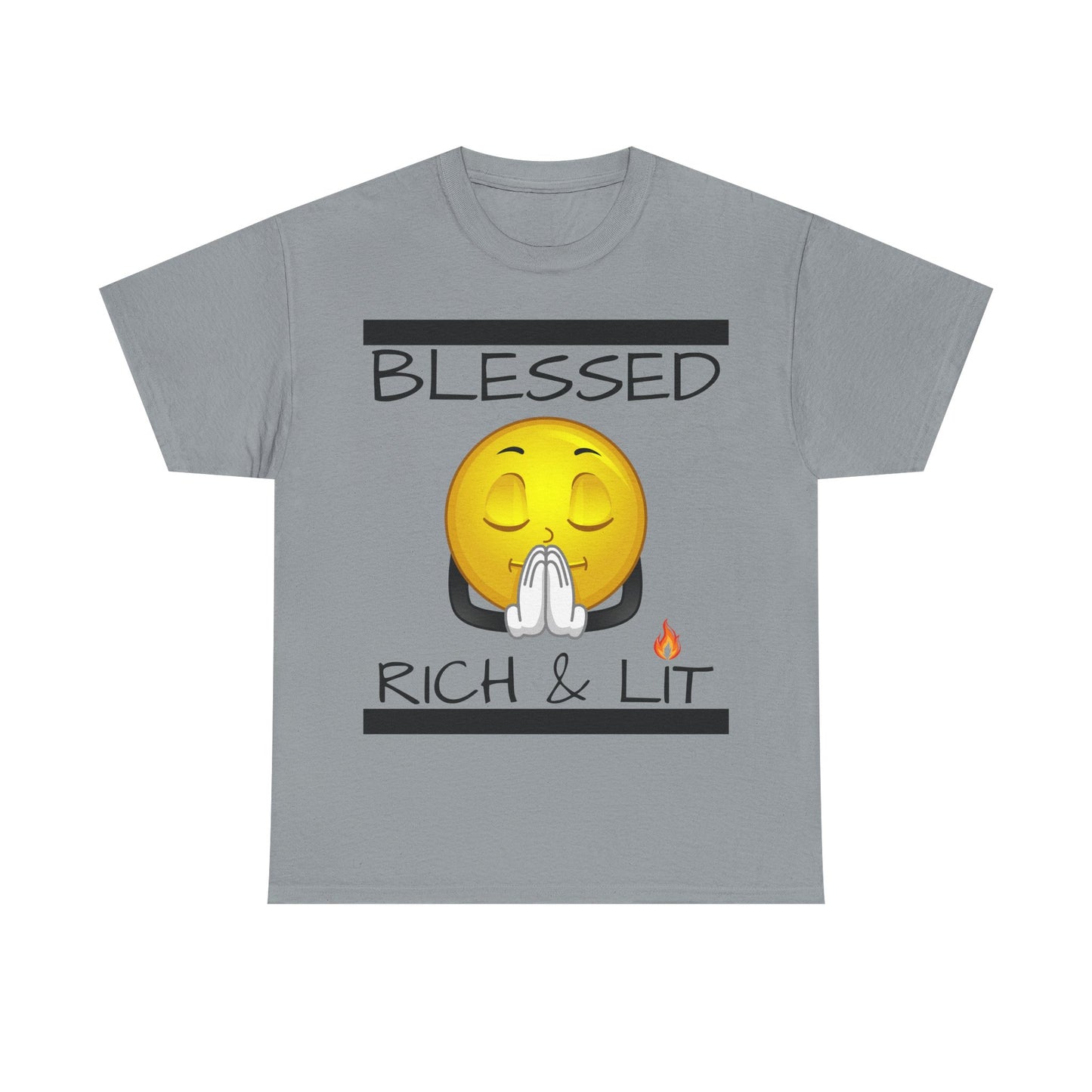 "Blessed Rich & Lit" Unisex Tee
